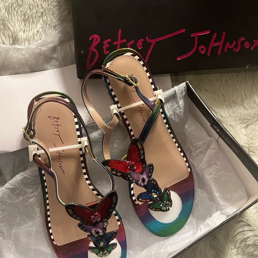 Betsey Johnson Colorful Women's Sandals